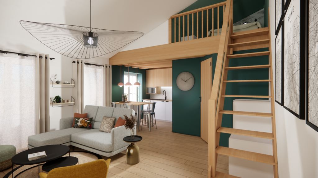 em decoration - Projet La Baume