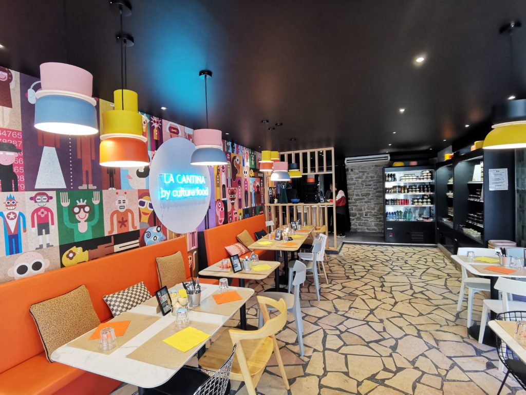 em decoration - projet La Cantina