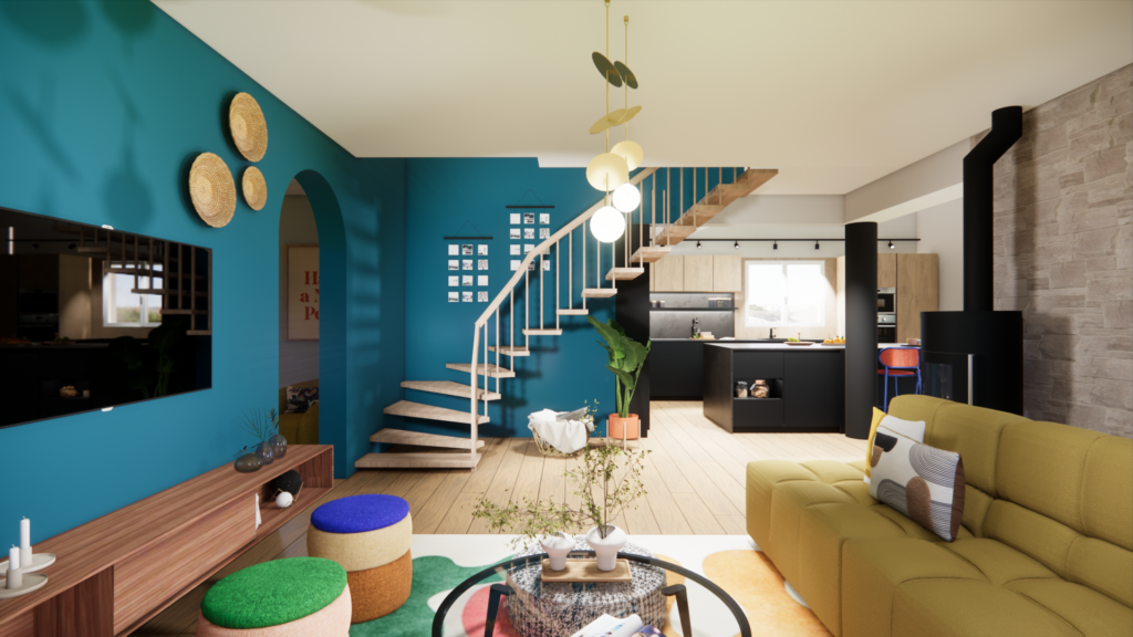em decoration - Projet Les Vergers