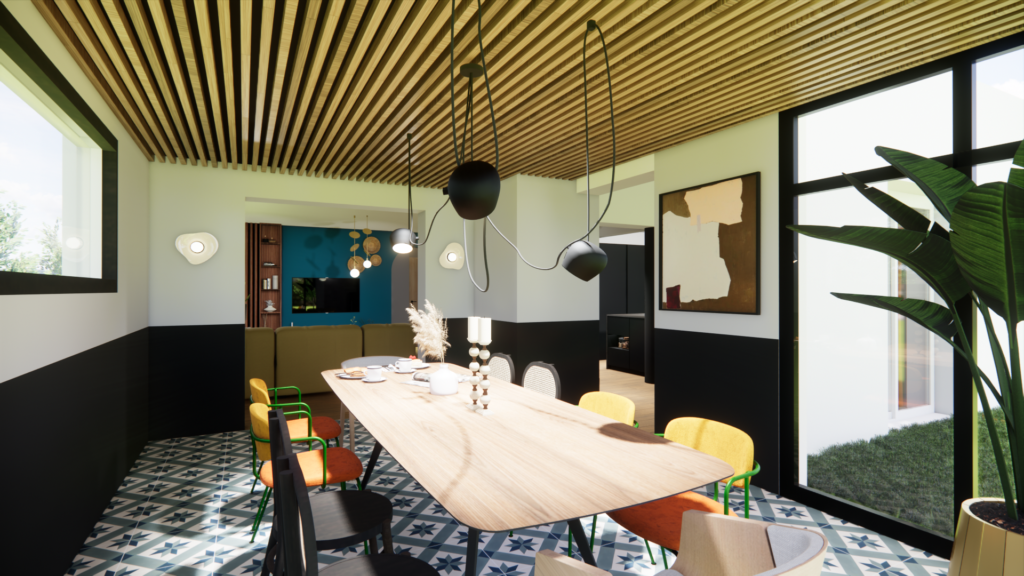 em decoration - Projet Les Vergers