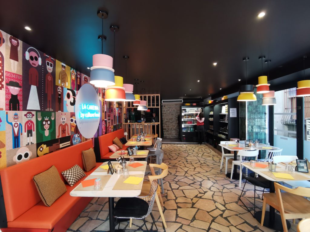 em decoration - projet La Cantina