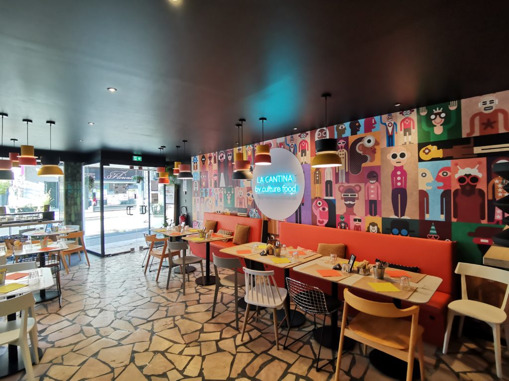 em decoration - projet La Cantina