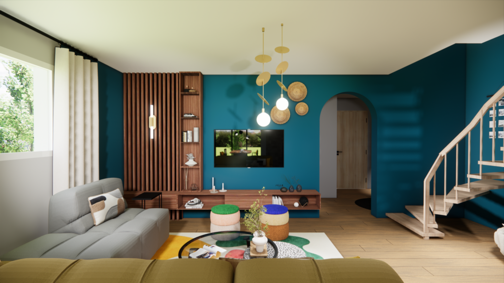 em decoration - Projet Les Vergers