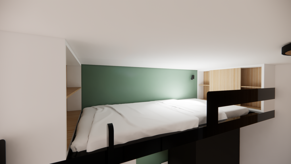 em decoration - Projet habitat jeunes chambre et studio
