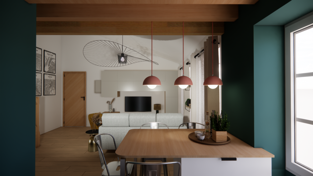 em decoration - Projet La Baume