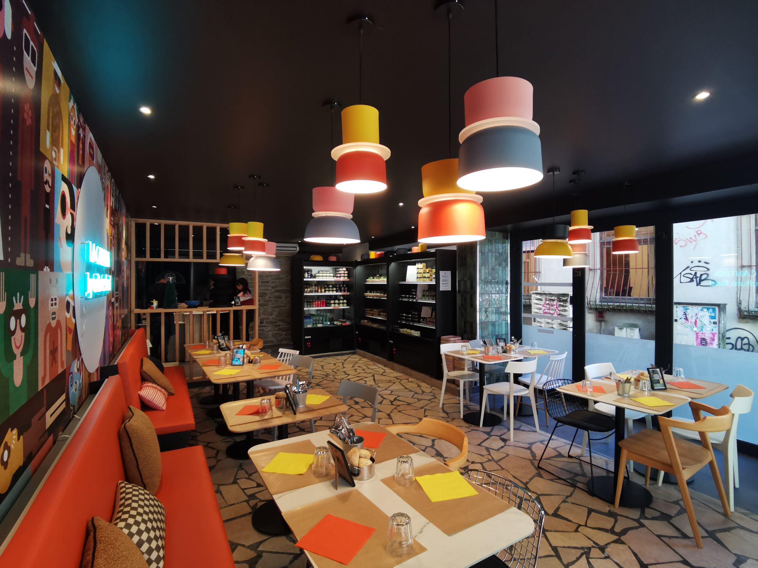 em decoration - projet La Cantina