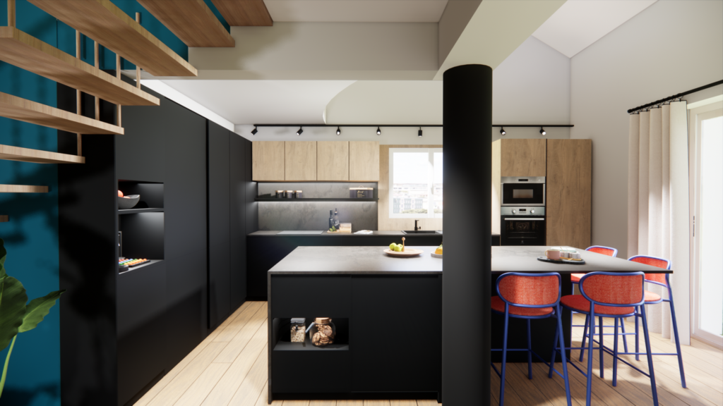 em decoration - Projet Les Vergers