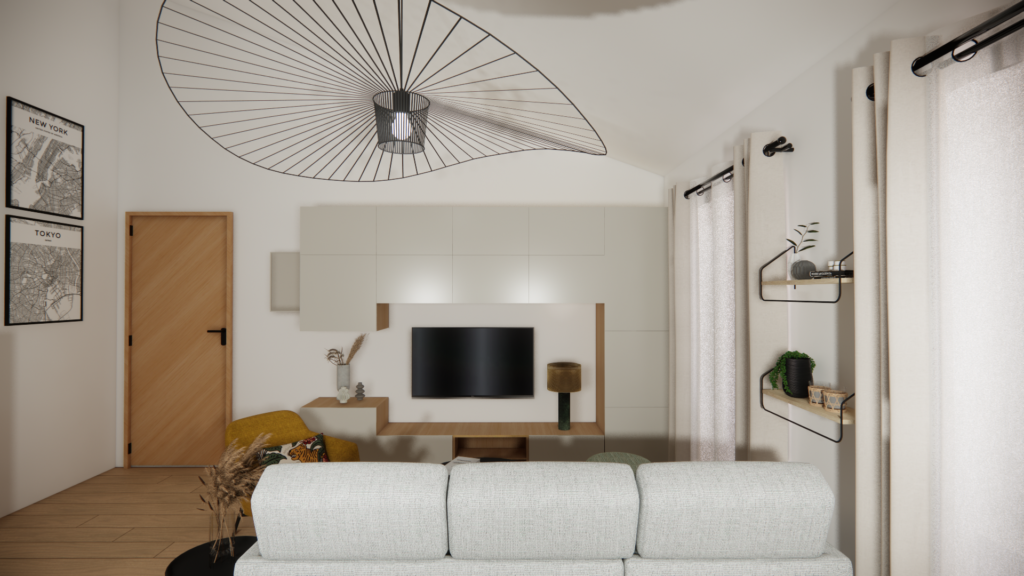 em decoration - Projet La Baume