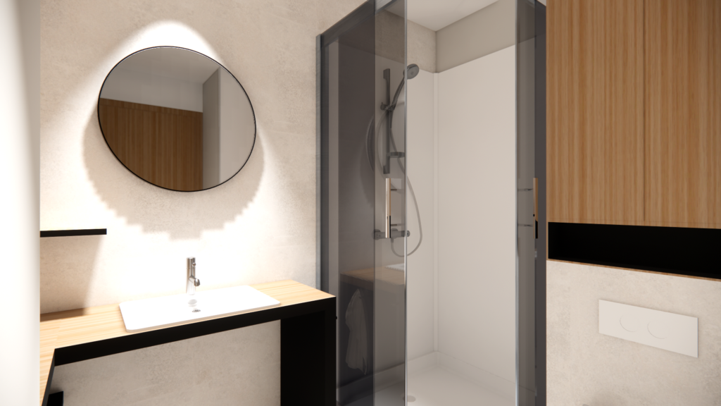 em decoration - Projet habitat jeunes chambre et studio