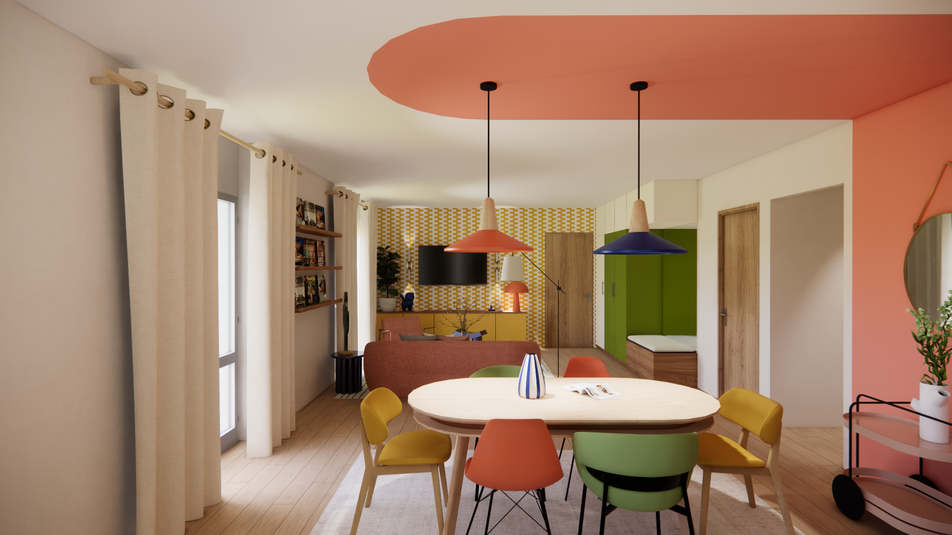 em decoration - Projet Les Prés