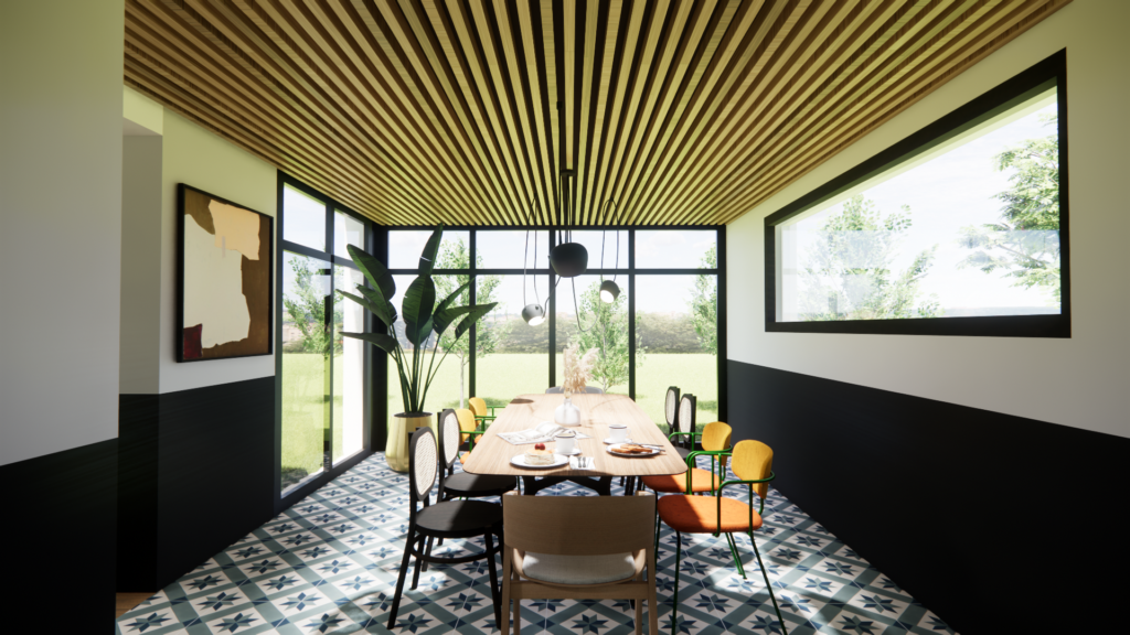 em decoration - Projet Les Vergers